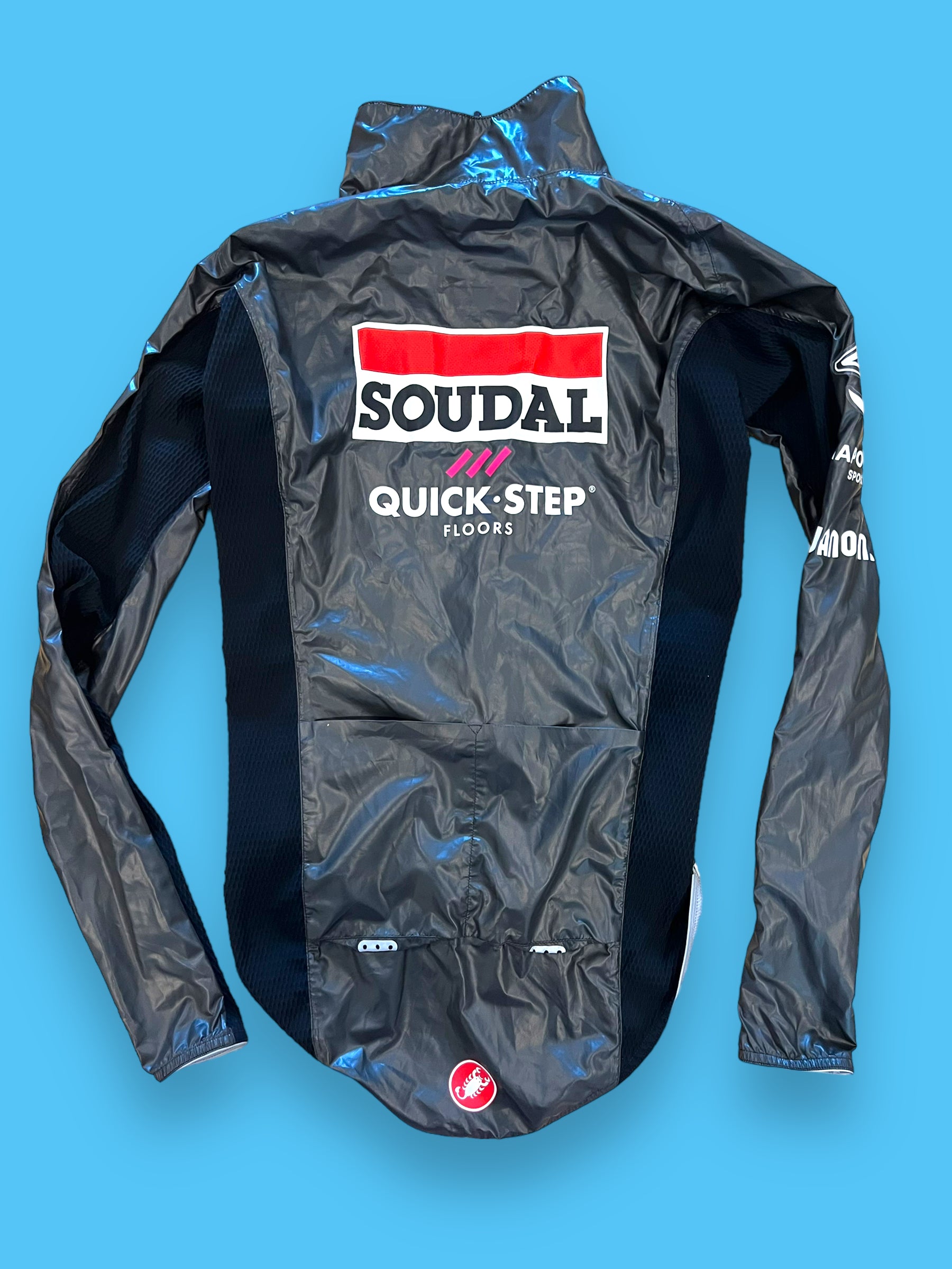 Slicker Pro Rain Jacket | Castelli | Soudal / Deceuninck Quick-Step | Pro Cycling Kit