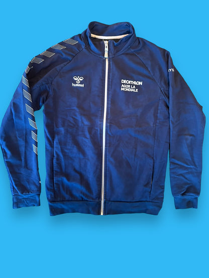 Sweatshirt Pullover Long Sleeve Zip Top | Rosti | AG2R | Pro Cycling Kit