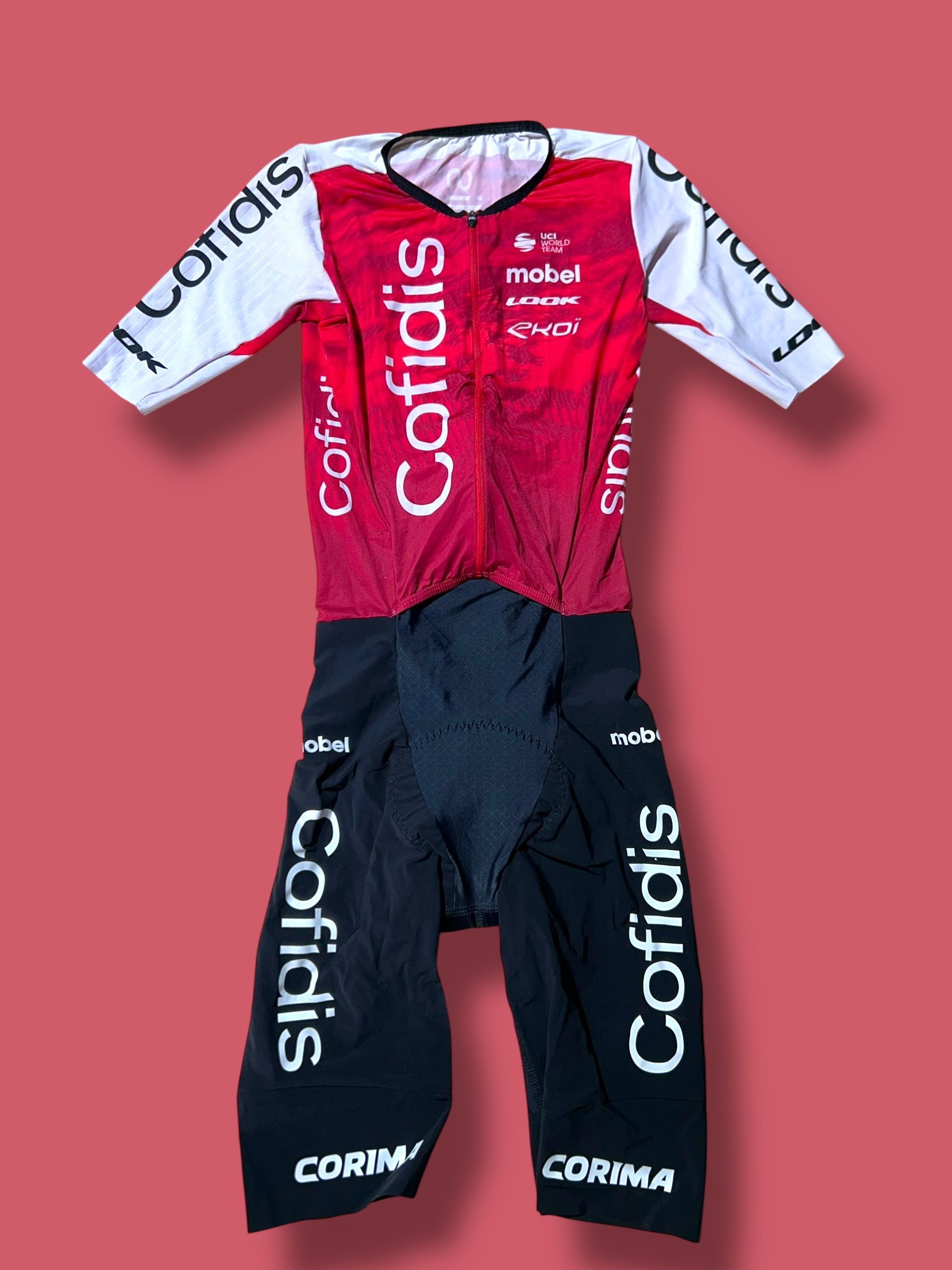 Aerosuit Roadsuit Team Issue Road Racing |  Mobel |  Cofidis| Pro Cycling Kit