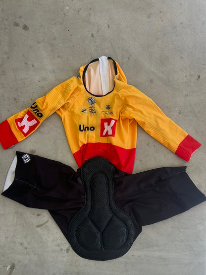 Uno-X | Bioracer Short Sleeve TT Suit | S | Pro-Issued Team Kit