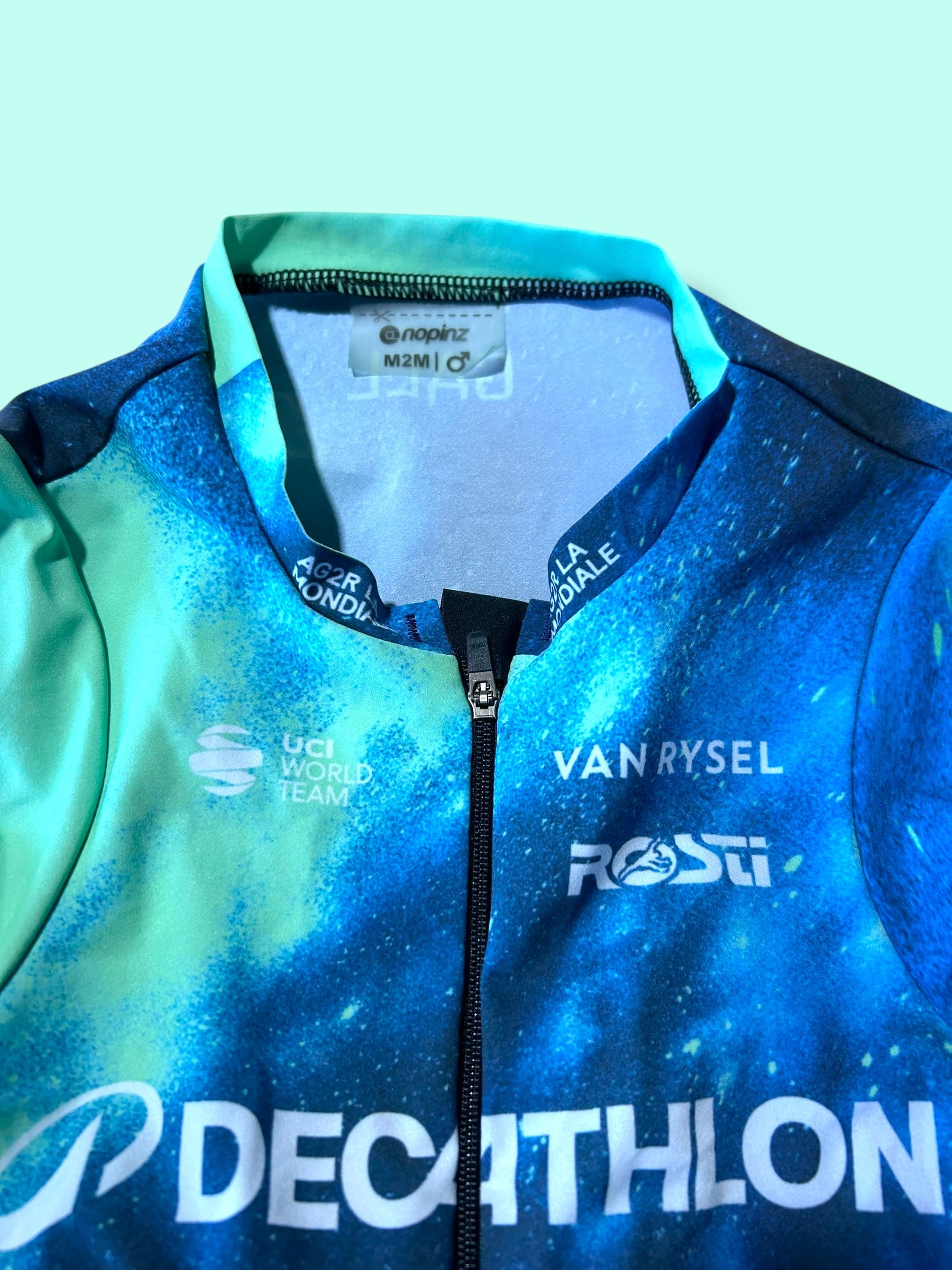 TT Suit Time Trial Aerosuit CLM  | Decathlon AG2R La Mondiale  | NoPinz | Pro Cycling Kit