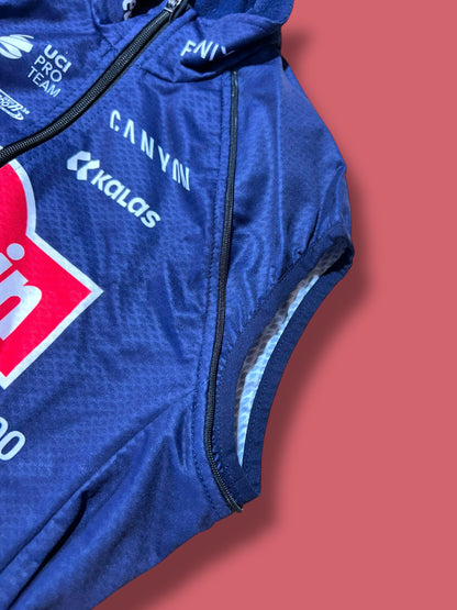 Winter Jacket Gilet Removable Sleeves WIndproof| Alpecin Deceuninck Kalas| Pro Cycling Kit