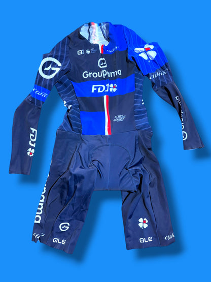 Prototype TT Time Trial Triathlon Suit Top Secret!  / Groupama FDJ Francaise des Jeux |Ale