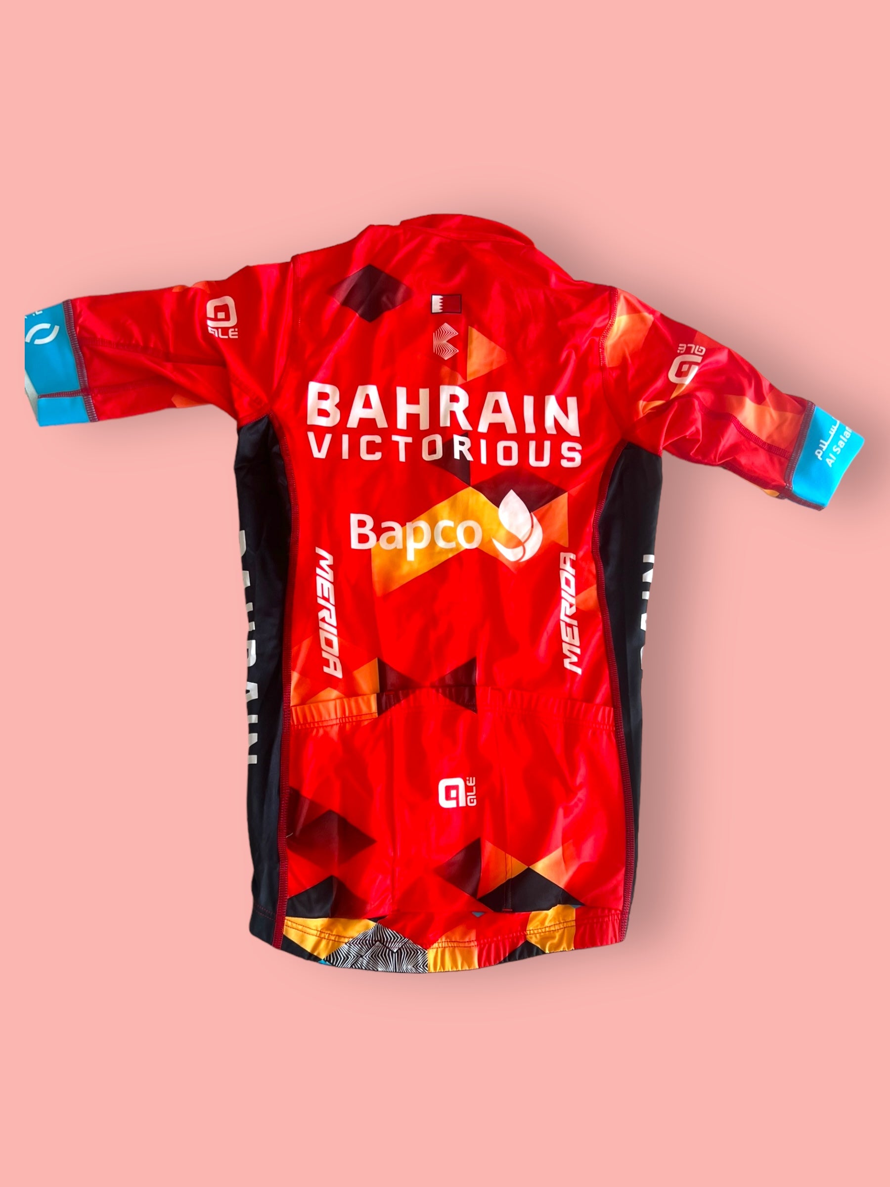 Mid-Weight Jersey Short Sleeve | Ale | Team Bahrain Victorious | Pro Cycling Kit