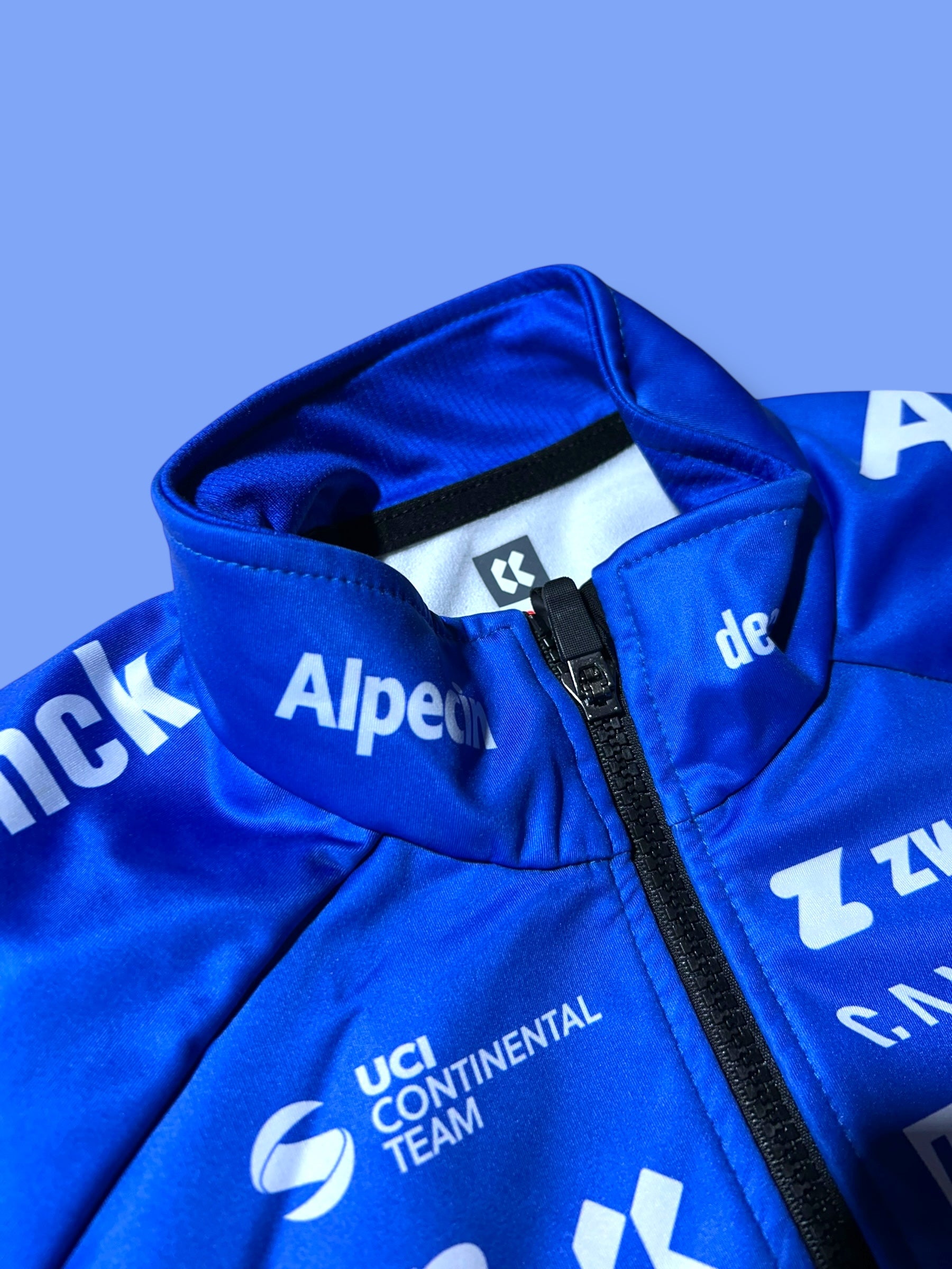 Winter Long Sleeve  Jacket Thermal Windproof Waterproof  | Alpecin Deceuninck Kalas| Pro Cycling Kit