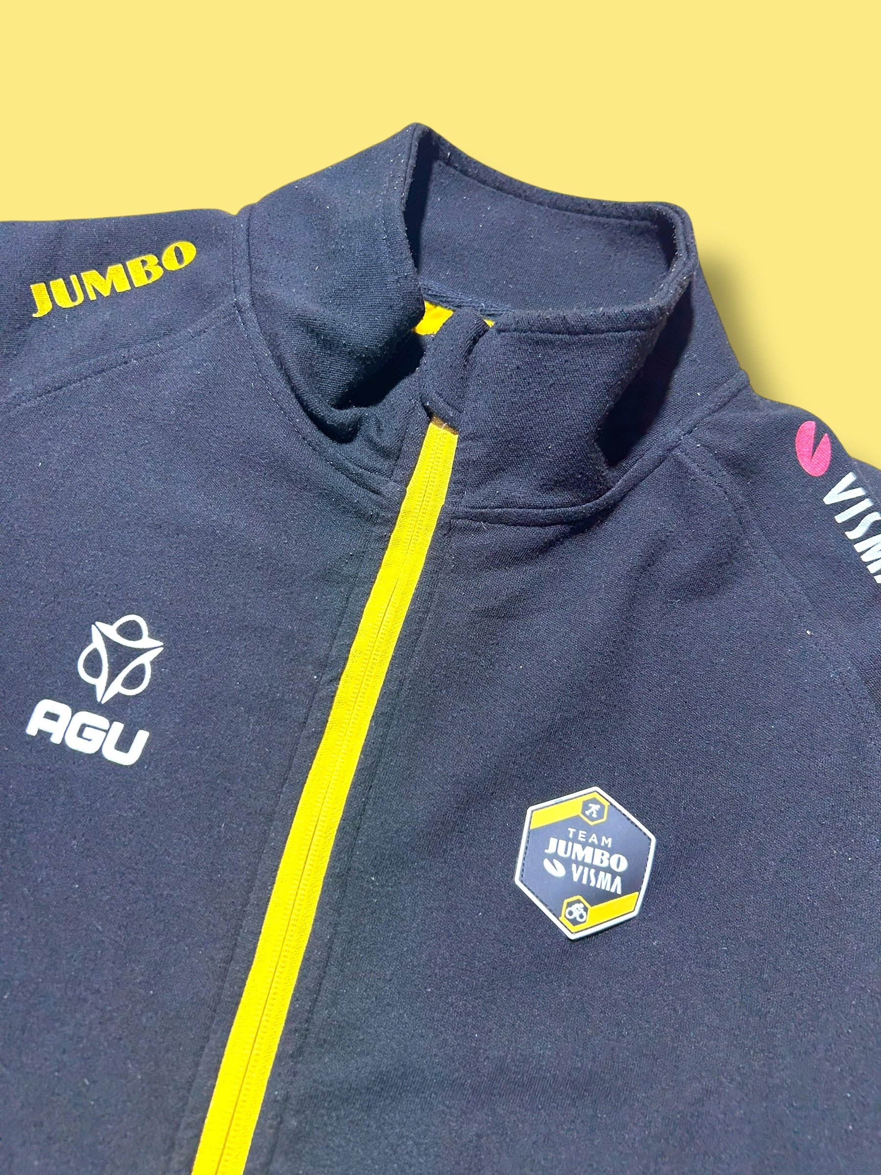 Sweatshirt Track Top  - Team   Rider Issued | Jumbo Visma  | Agu | Pro Cycling Kit