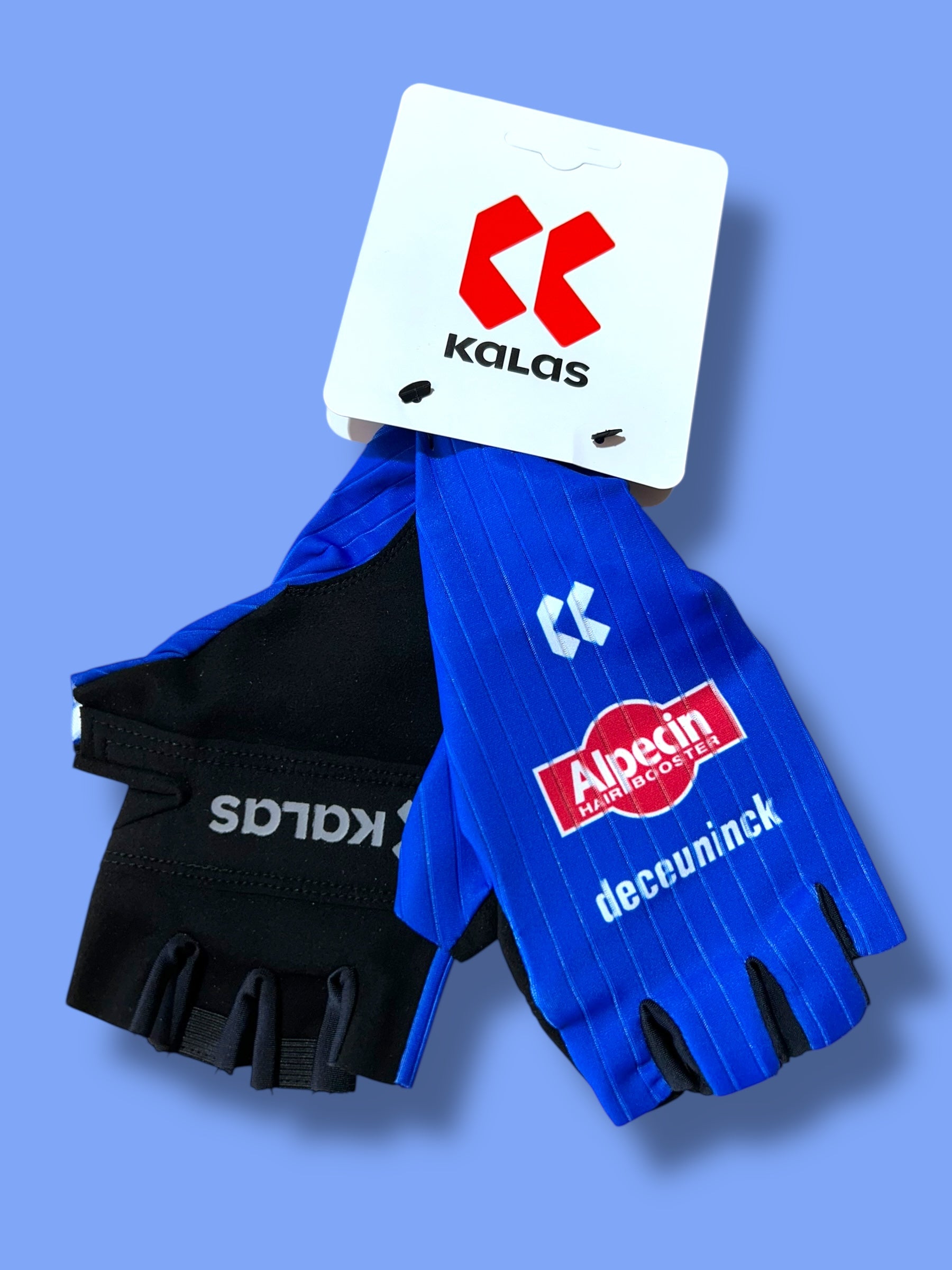Aero Gloves Race Rider Issued Padded | Alpecin Deceuninck Kalas| Pro Cycling Kit