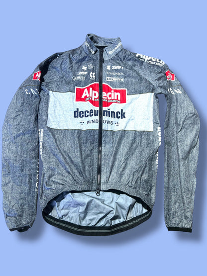 Rain Jacket Packable Tour de France  Water Resistant   | Alpecin Deceuninck Kalas| Pro Cycling Kit