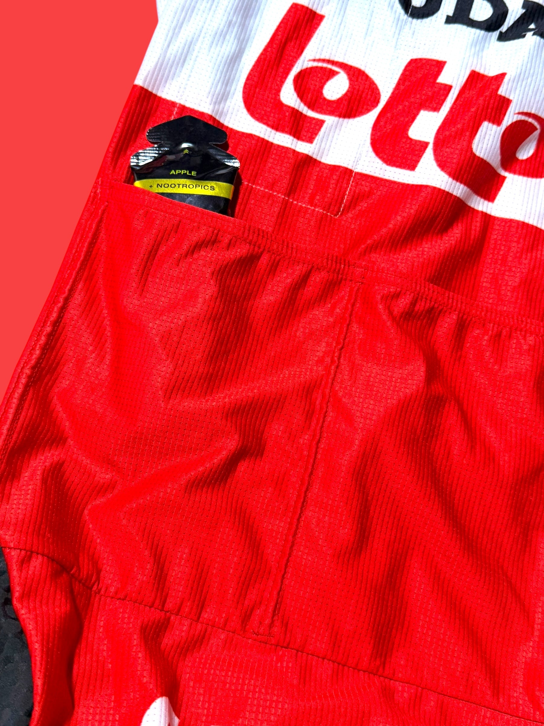 Aero Suit Roadsuit Team Rider Issued |Lotto DSTNY Vermarc| Pro Cycling Kit