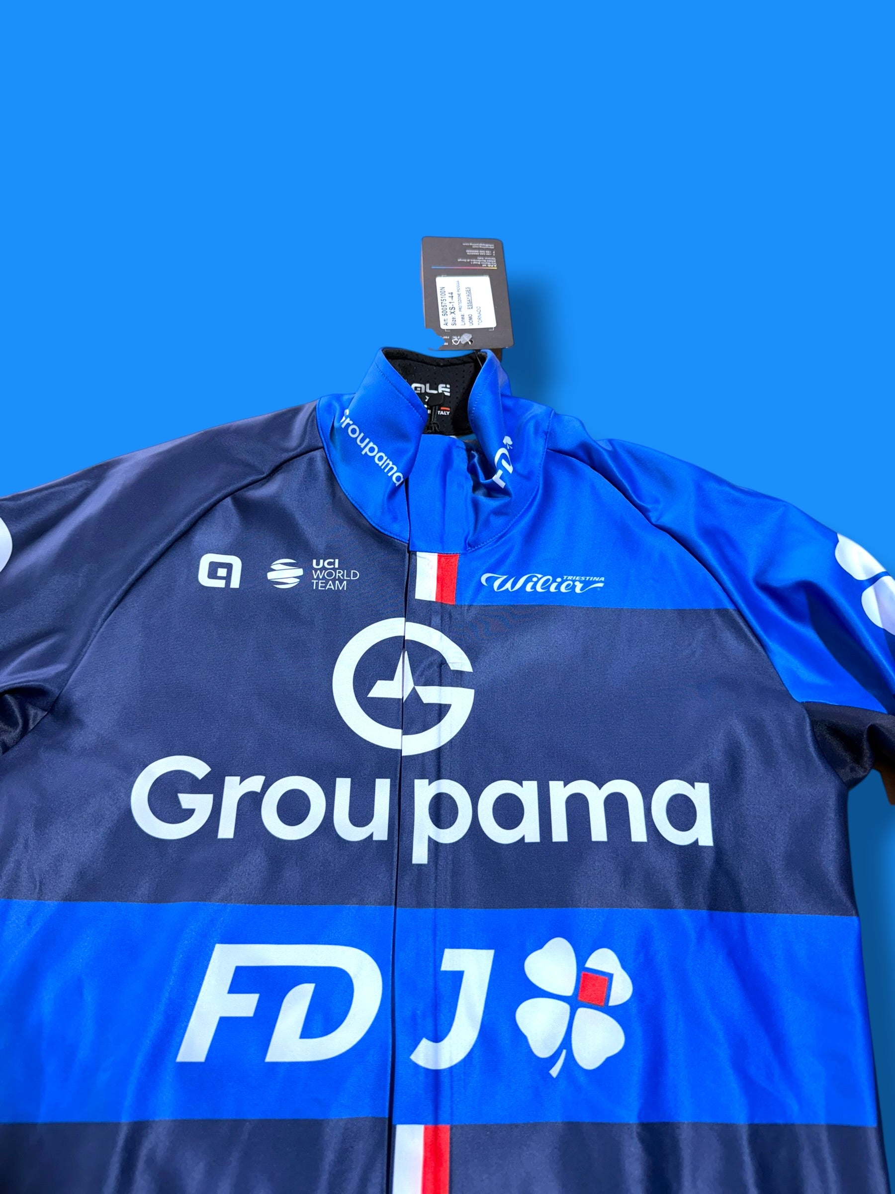Long Sleeve Gabba Waterproof Jersey / Groupama FDJ Francaise des Jeux |Ale
