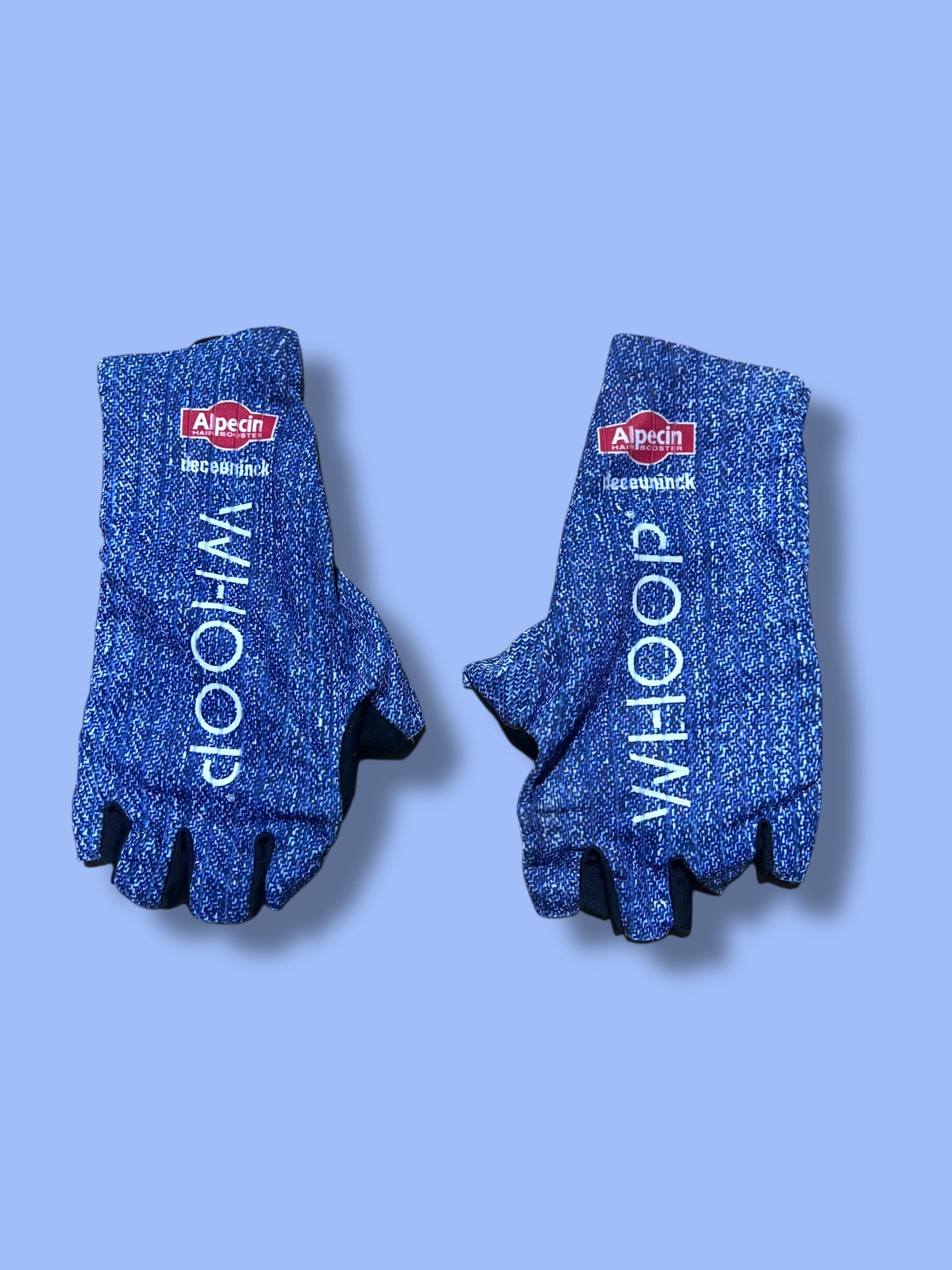 Aero Gloves Race Rider Issued Padded | Alpecin Deceuninck Kalas| Pro Cycling Kit