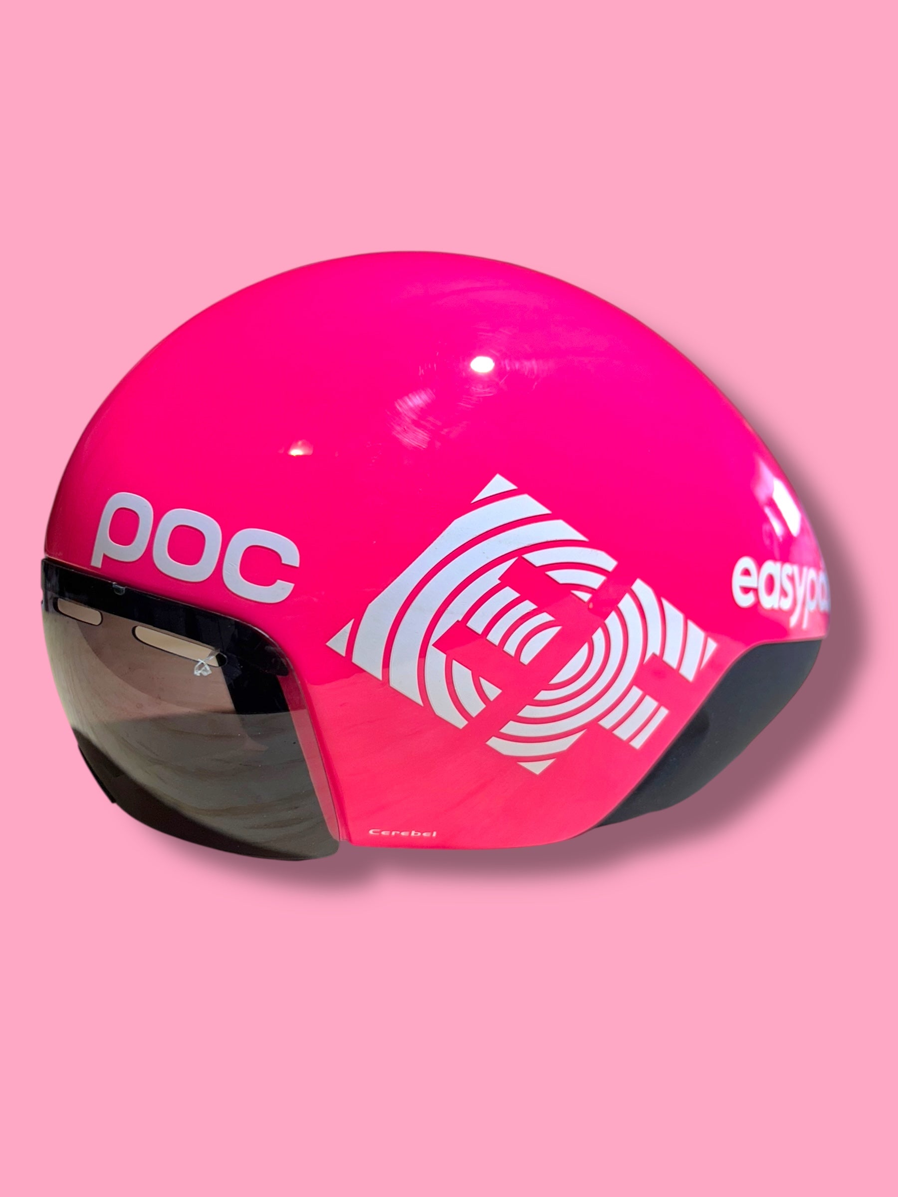 POC Cerebel Helmet TT Triathlon Racing Cannondale |  EF Education First  | Pro Cycling Kit