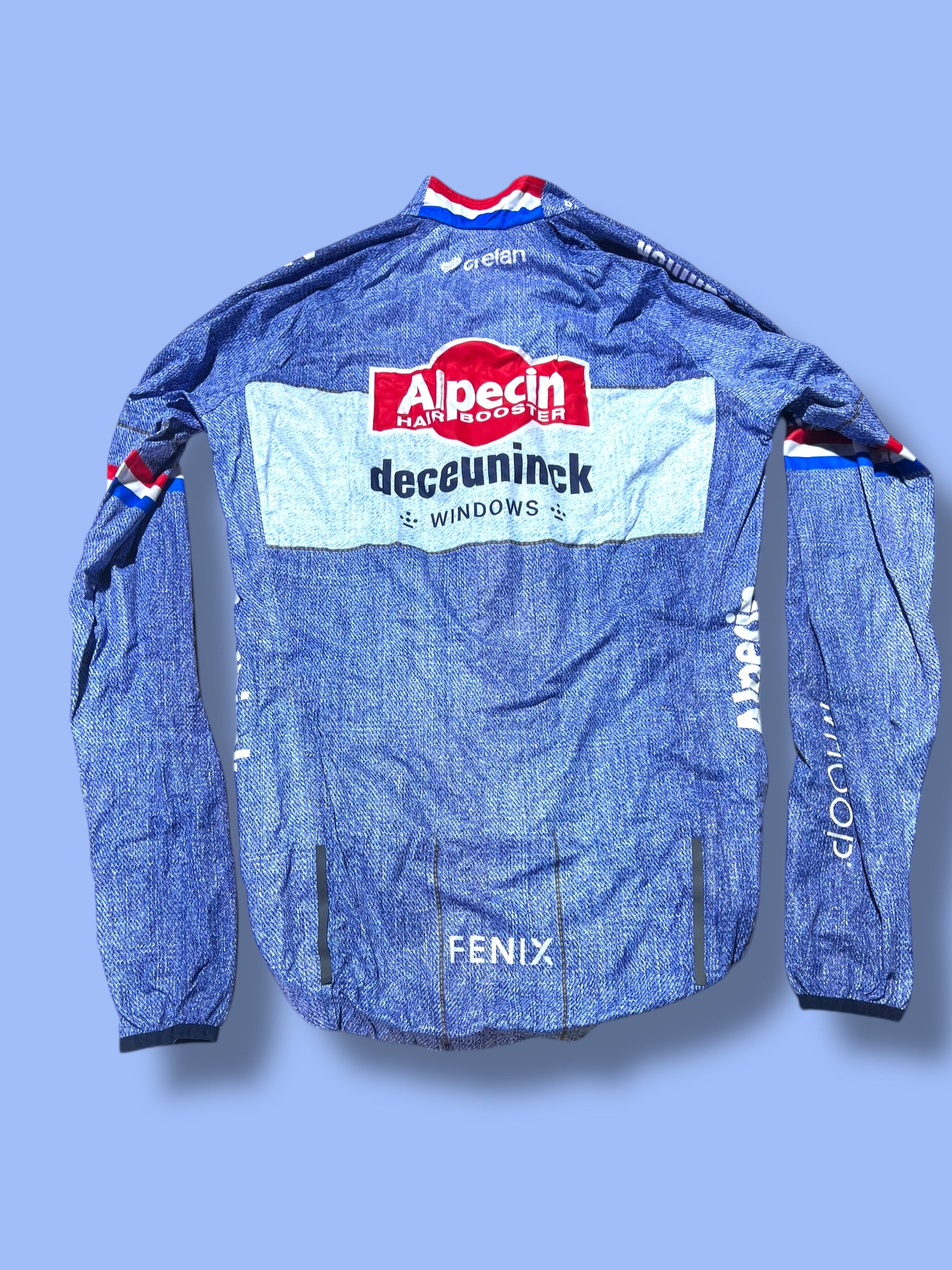 Rain Jacket Packable Windproof  Water Resistant   | Alpecin Deceuninck Kalas| Pro Cycling Kit