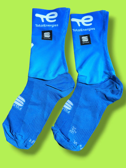 Aero Socks - Save Watts Total Energies |BioRacer  Pro Cycling Kit