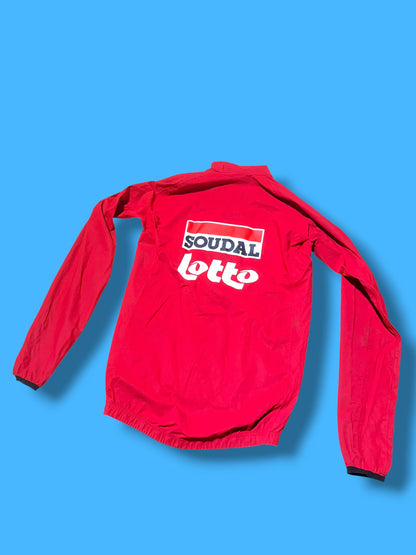 Caleb Ewan Rain Jacket Cape|Lotto Soudal |Vermarc Pro Cycling Kit