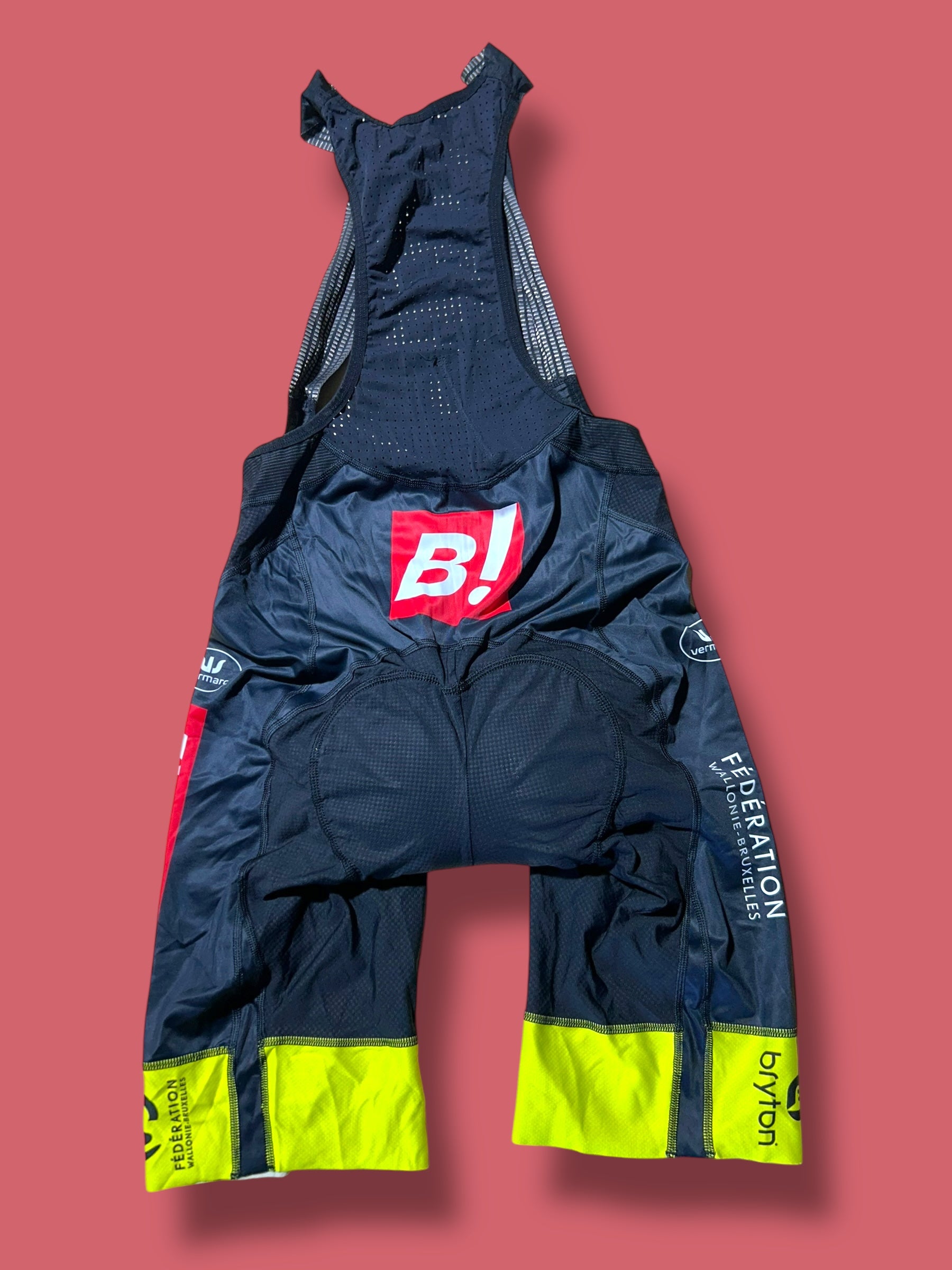 Bib Shorts Team Rider Issued| Bingoal Vermarc| Pro Cycling Kit