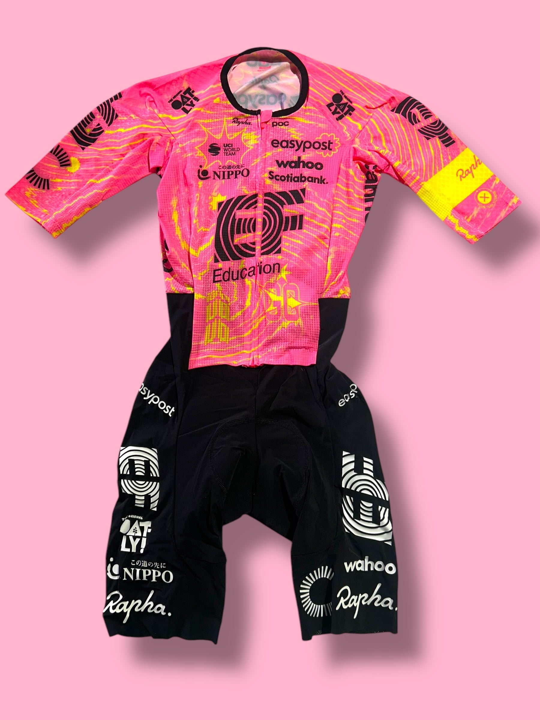 Aerosuit Summer Roadsuit Mens Race Number |  Rapha Pro Team |  EF Education First  | Pro Cycling Kit