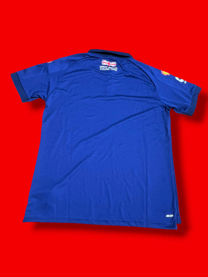 Tesm Rider Issued Polo Shirts |Team Great Britain GB |Addidas  Pro Cycling Kit