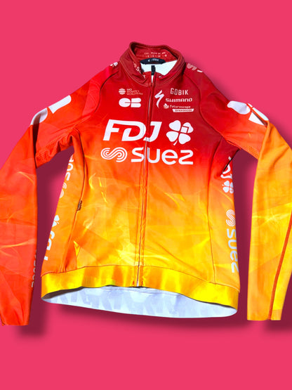 Thermal Long Sleeve Jersey Winter  Hyder Womens|FDJ Suez |Gobik Pro Cycling Kit