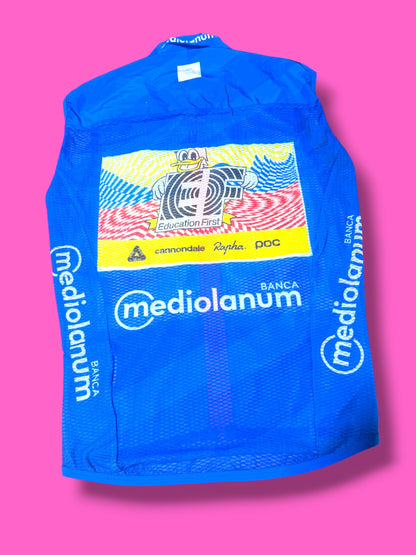 EF 2020 Wind Vest with Climber Jersey Palace Giro Switchout Mountains Leader | EF Education First | Rapha Men's Pro Kit