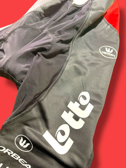 Windproof Water Resistant Bib Tights Team Rider Issued |Lotto DSTNY Vermarc| Pro Cycling Kit