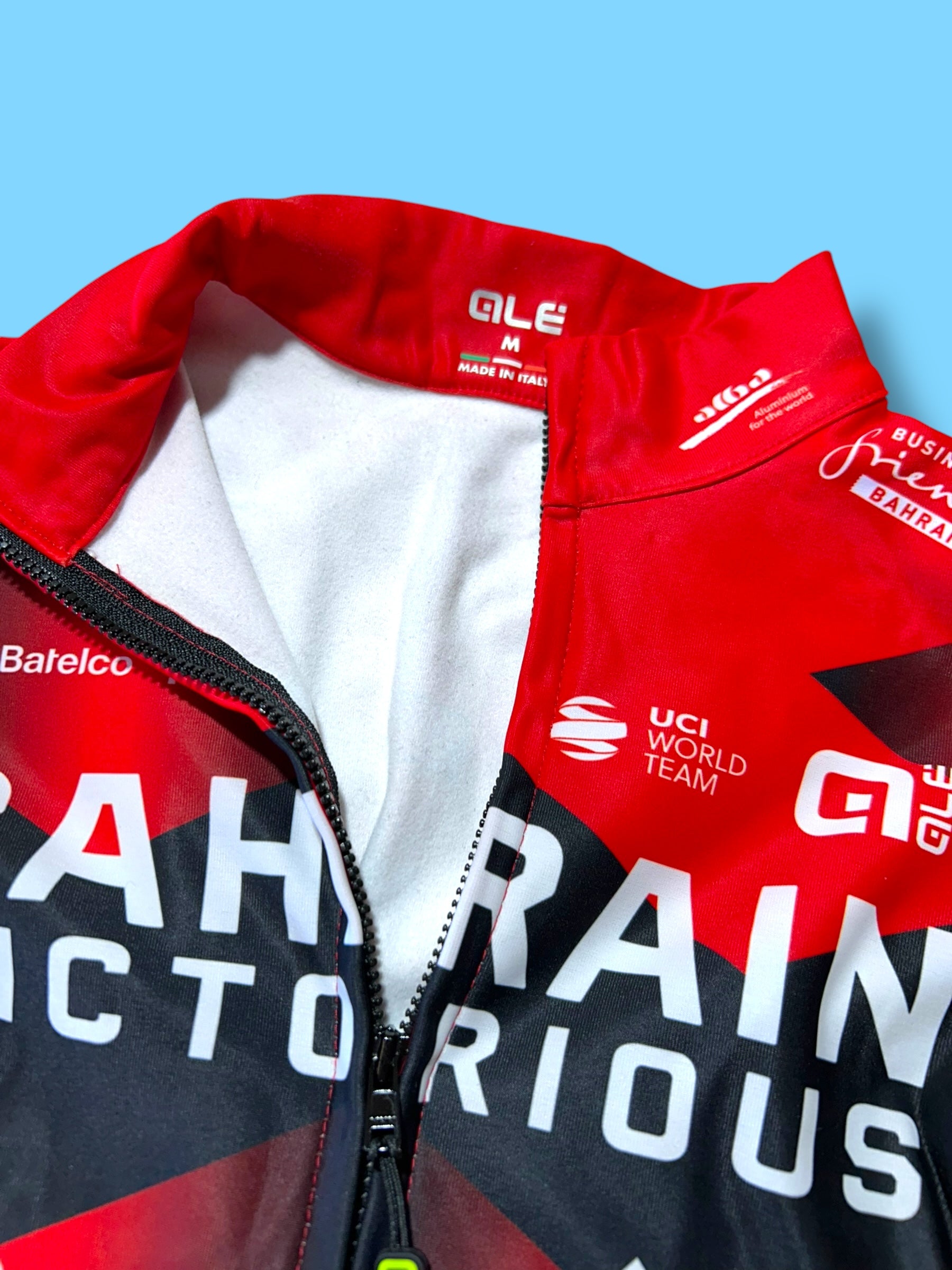 Long Sleeve Jersey  Thermal Winter | Ale |Bahrain Victorious| Pro Cycling Kit