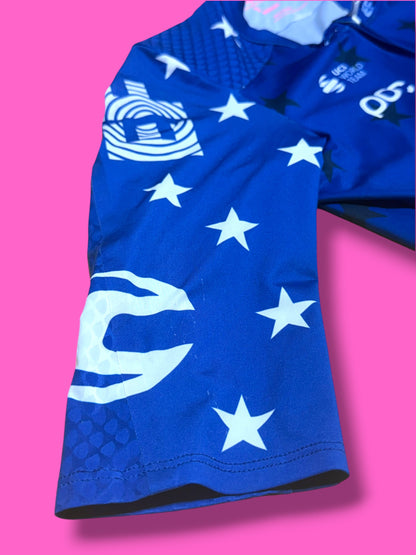 EF 2020 Aero Road Suit USA National Champion | EF Education First | Rapha Men's Pro Kit