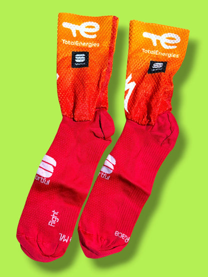 Aero Socks - Save Watts Total Energies |BioRacer  Pro Cycling Kit