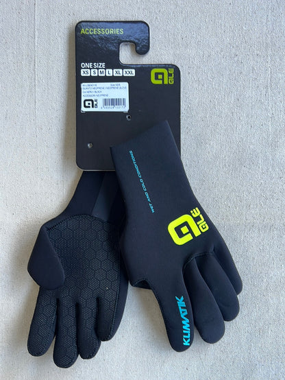 Winter Neoprene Gloves | Ale | FDJ Française des Jeux | Pro-Issued Cycling Kit