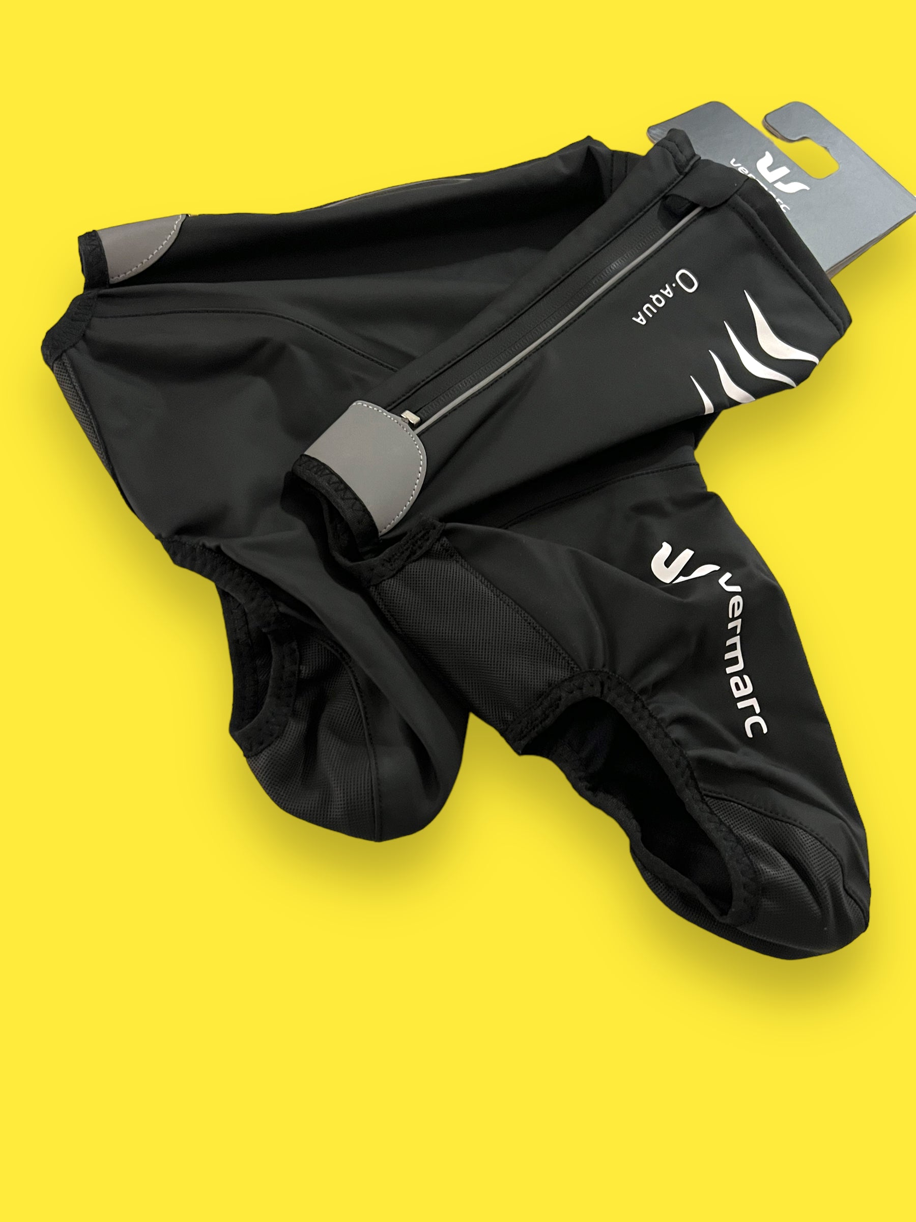 'O-Aqua' Rain Overshoes Waterproof Shoe Covers | Vermarc | Sport Vlaanderen / Baloise | Pro Cycling Kit
