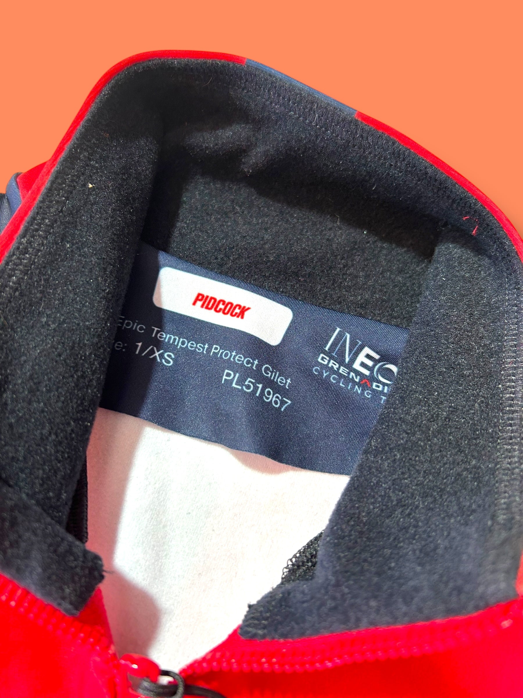 Gilet Vest Waterproof Pidcock  |Ineos Grenadiers| Pro Cycling Kit