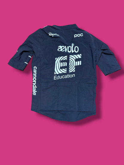 Short Sleeve Waterproof Thermal Gabba Jacket | EF Education Aevolo | Rapha Men's Pro Kit