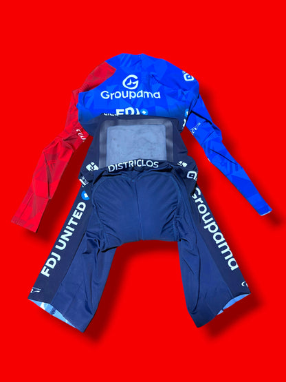 TT Aero Suit Long Sleeve |FDJ Francaise Des Jeux|Ale  Pro Cycling Kit
