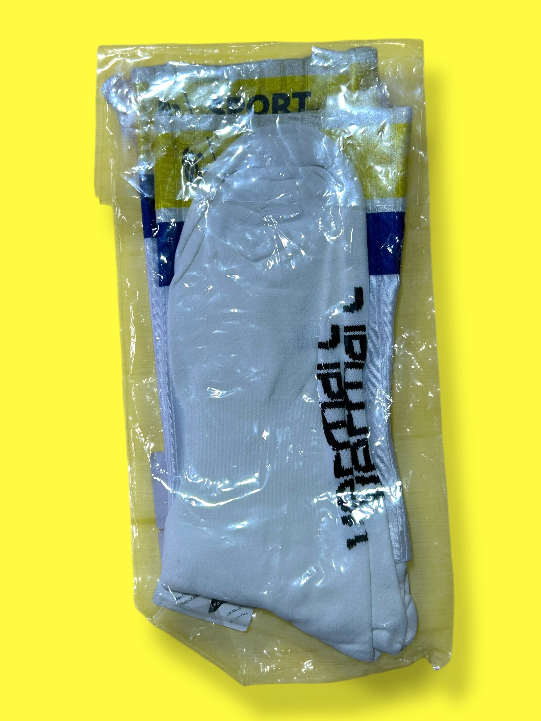Aero Socks Lightweight Racing - Rider Issued  | Vermarc |  Flanders Baloise| Pro Cycling Kit