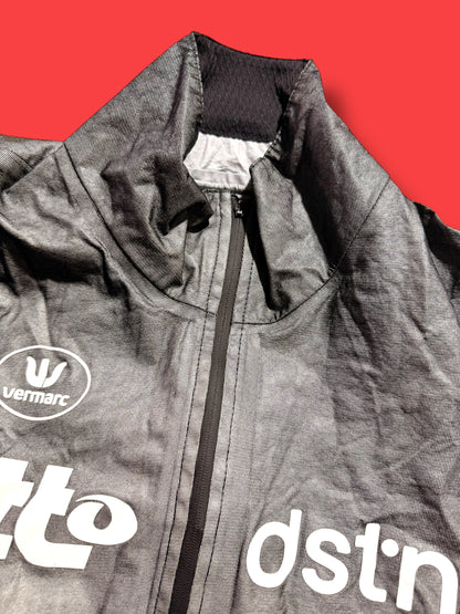 Windproof Waterproof Rain Jacket   Team Rider Issued |Lotto DSTNY Vermarc| Pro Cycling Kit