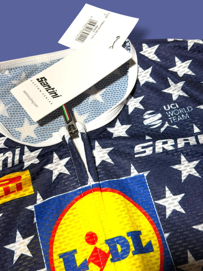 Summer Lightweight Climbers Aero  Jersey|Lidl Trek  |Santini Pro Cycling Kit