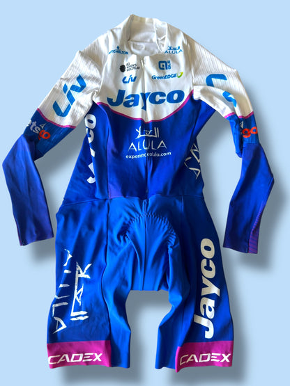 TT Suit Time Trial Racing Triathlon Aerosuit Womens| Ale |  Jayco Alula| Pro Cycling Kit