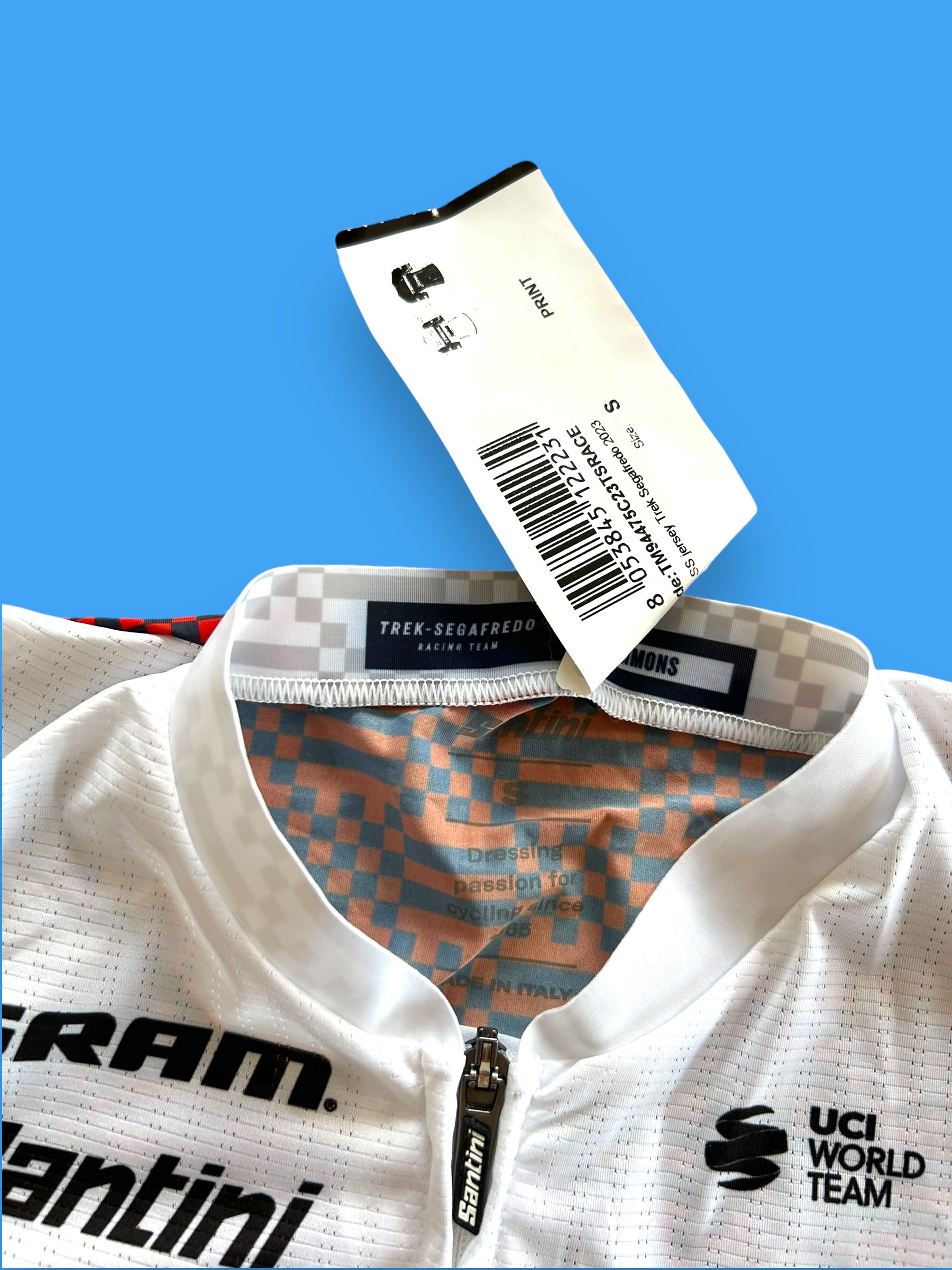 Short Sleeve Jersey | Santini | Trek Segafredo | Pro Team Cycling Kit