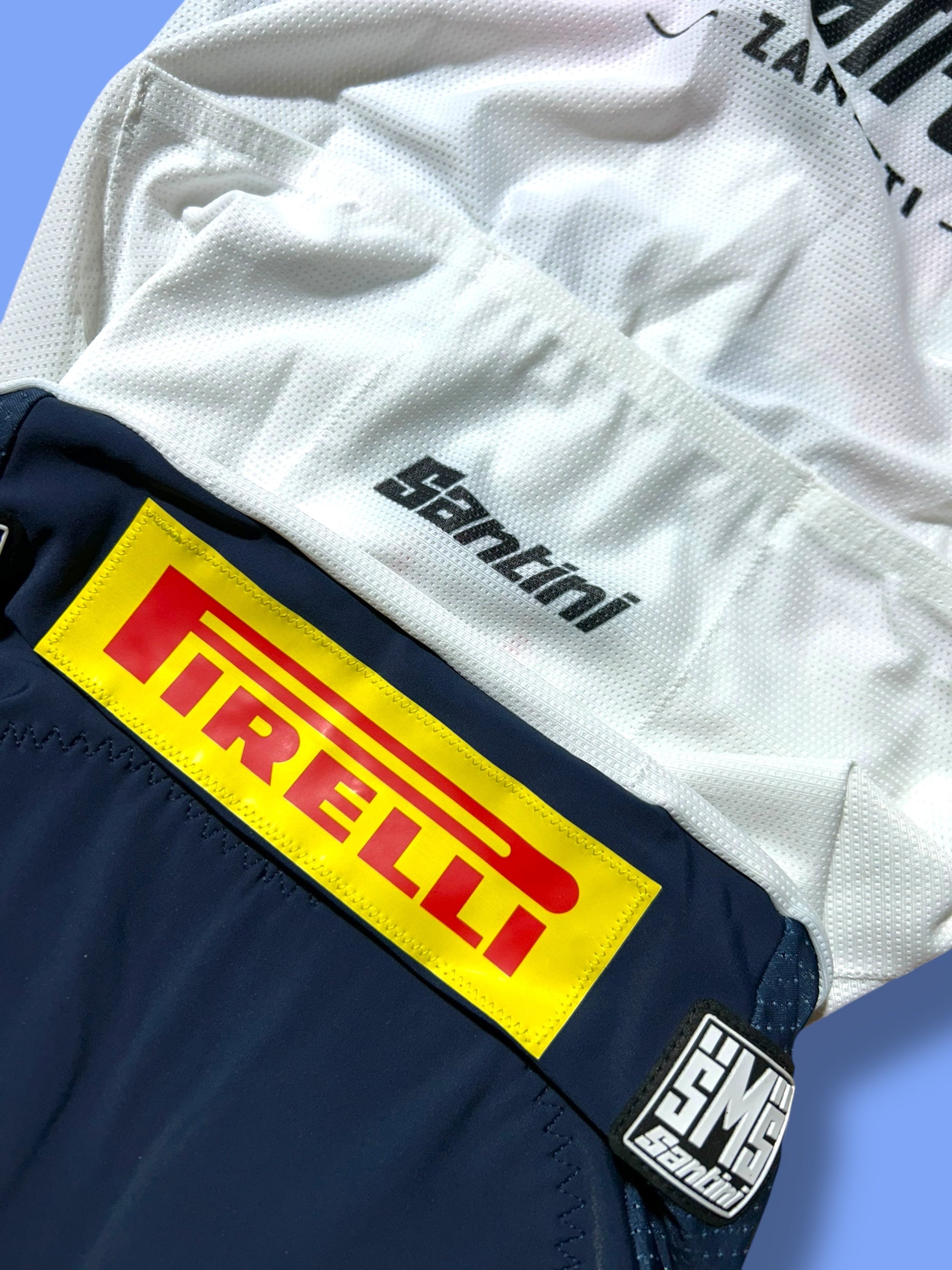 Summer Aero Suit Roadsuit Sprint Suit Team Issued! | Santini | Trek Segafredo | Pro Cycling Kit