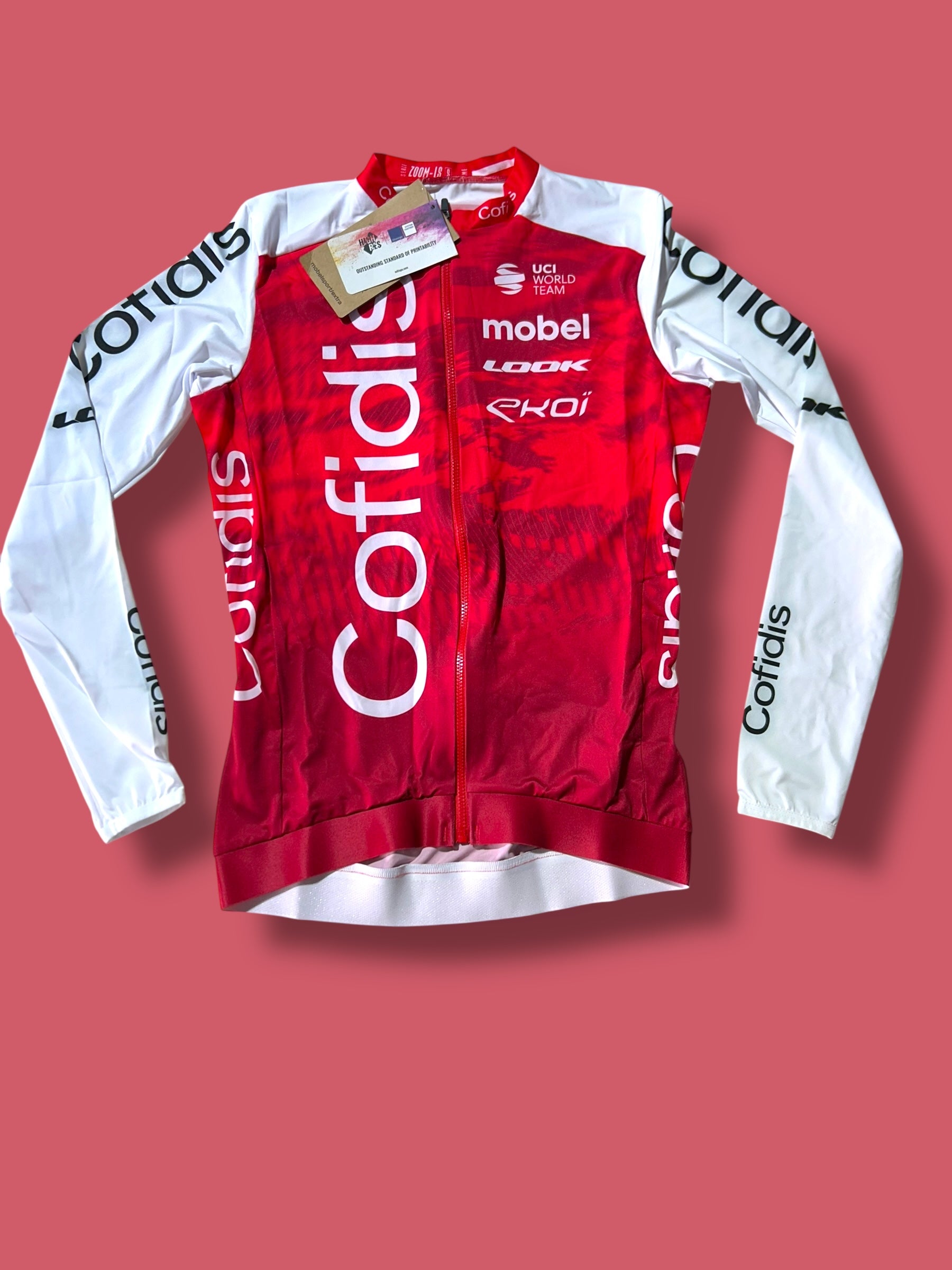 Long Sleeve Lightweight Jersey Team Issue  |  Mobel |  Cofidis| Pro Cycling Kit
