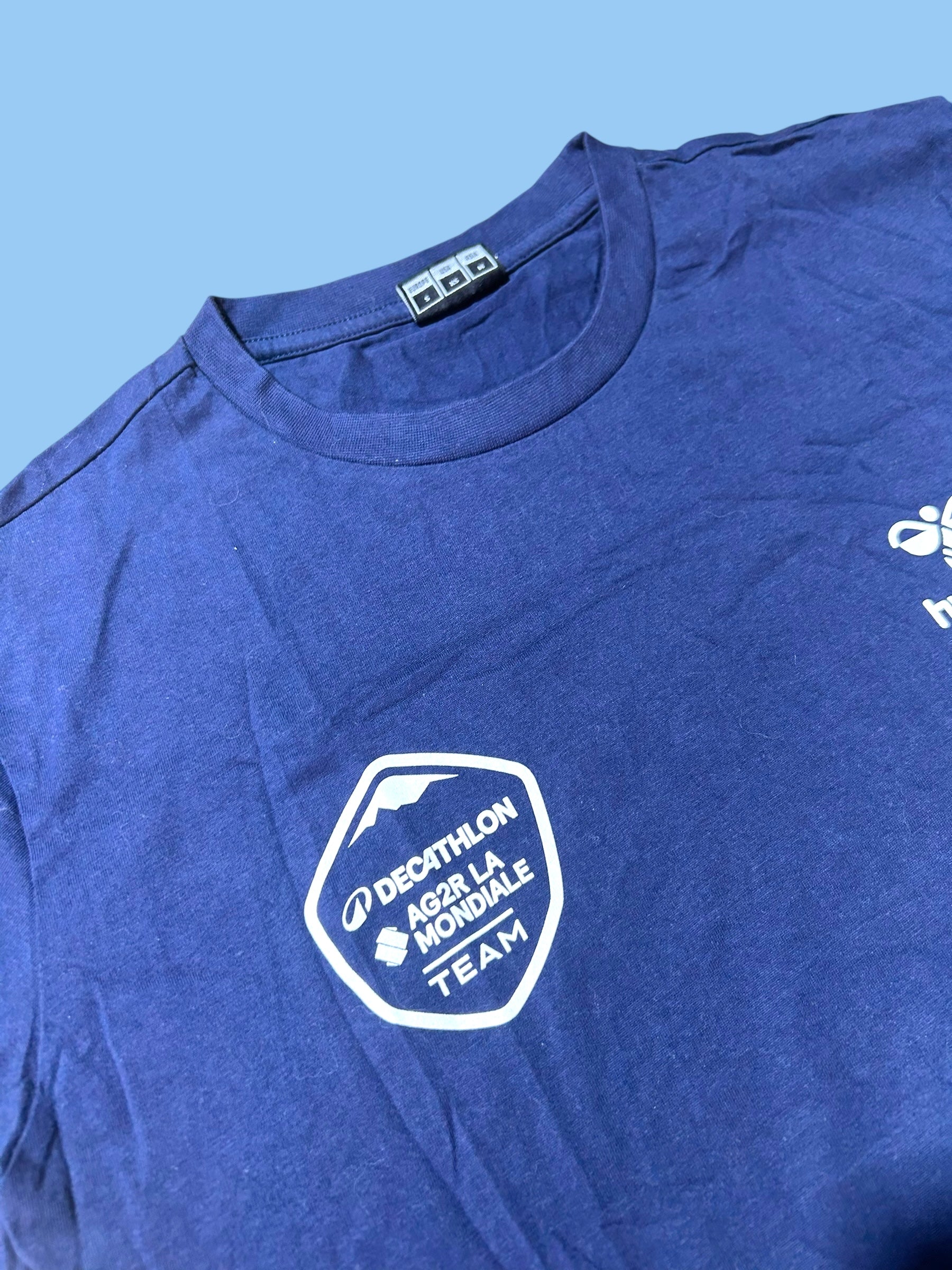 Casual T-Shirt Top  | Van Hummel | AG2R | Pro Cycling Kit