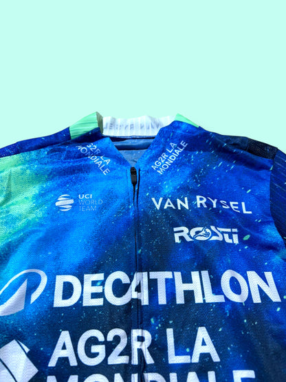 Aero Jersey DE BONDT Short Sleeve Racing Maillot   | Decathlon AG2R La Mondiale  | Rosti | Pro Cycling Kit