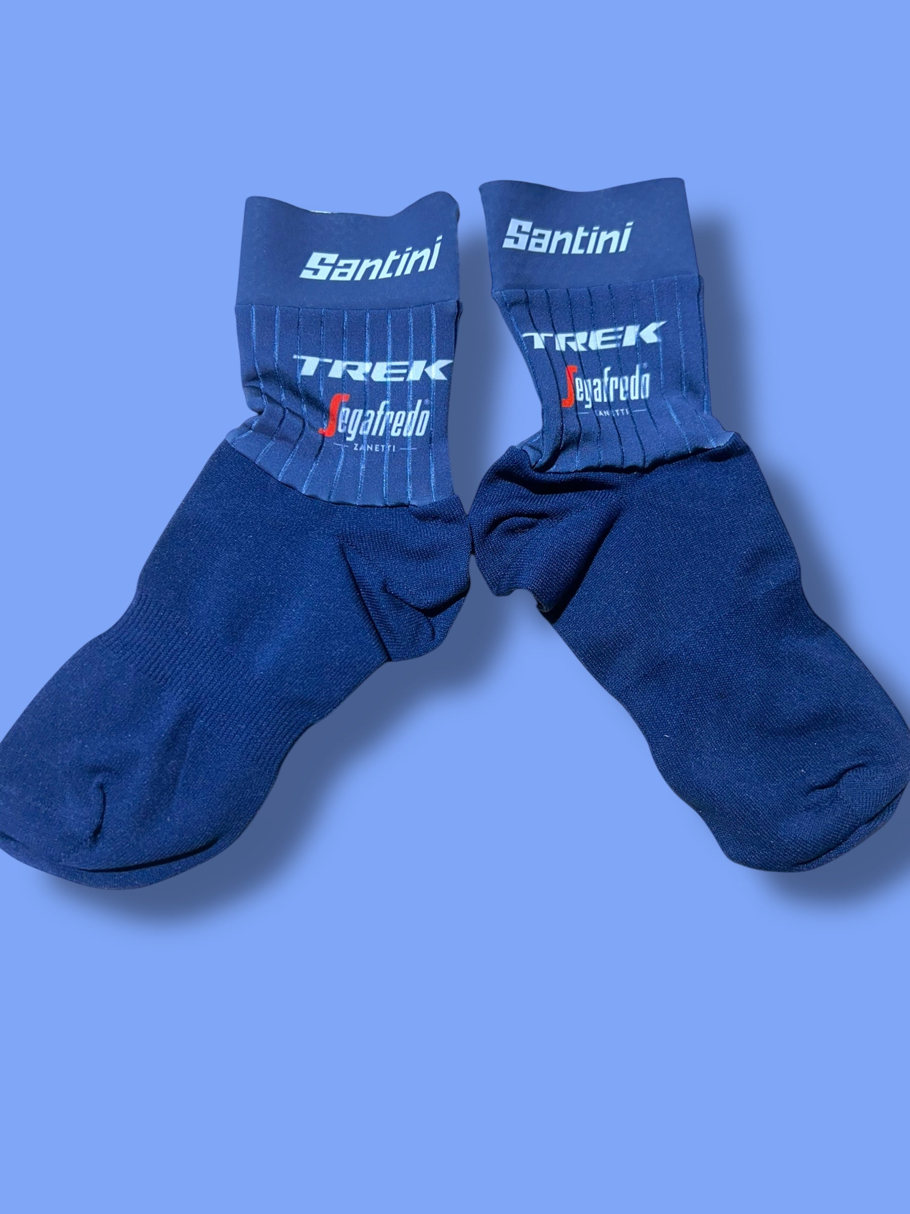 Trek Segafredo | Santini Aero Socks | Navy | XL | Rider-Issued Pro Team Kit