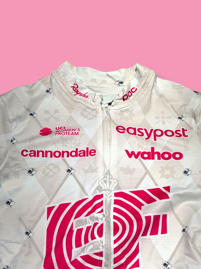 Womens Long Sleeve Pro Team Midweight Jersey Giro Switchout|Rapha |EF Education First|Cycling