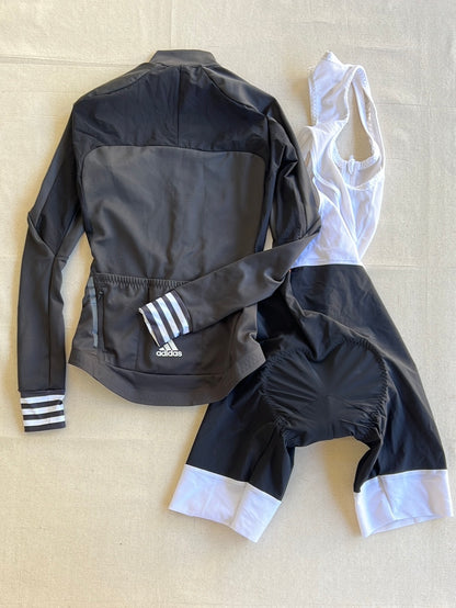 Women's Cycling Kit Bundle - Long Sleeve Jersey & Bib Shorts | Adidas Cycling | Pro Cycling Kit