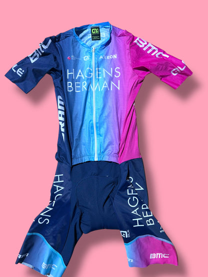 Race Suit Aerosuit Sprintsuit Pockets Rider Issued |Hagens Bermans Ale| Pro Cycling Kit