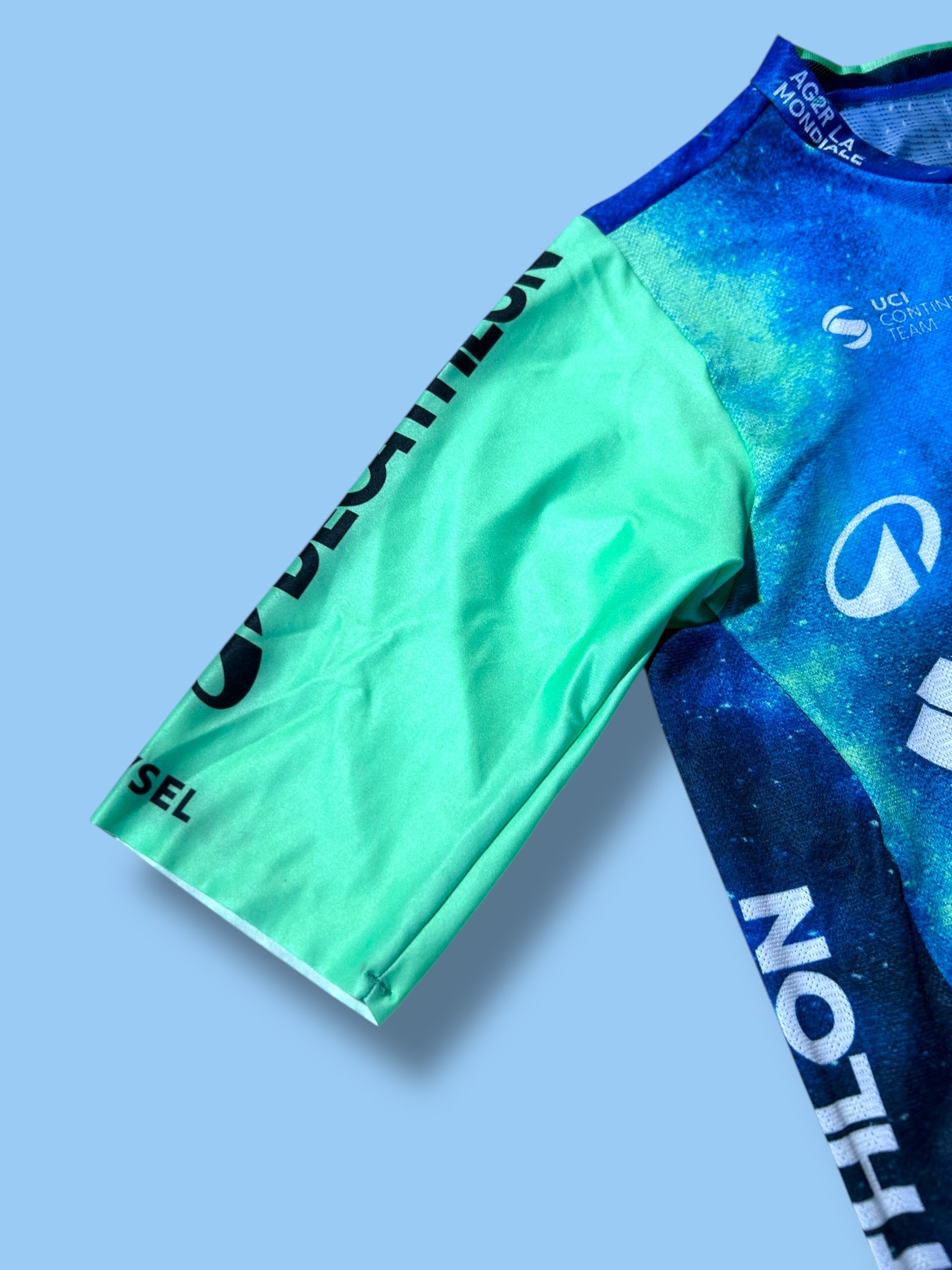 Aero Jersey  Lightweight Short Sleeve Racing Maillot  Ete  | Decathlon AG2R La Mondiale  | Rosti | Pro Cycling Kit