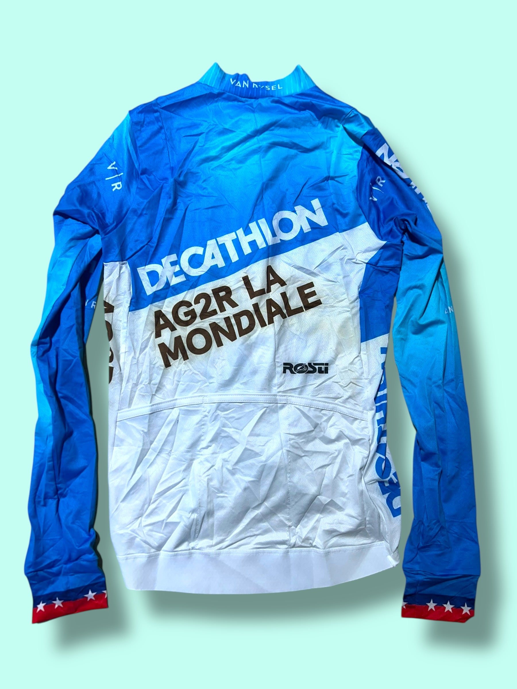 Jersey Long Sleeve Lightweight Racing Maillot  | Decathlon AG2R La Mondiale  | Rosti | Pro Cycling Kit