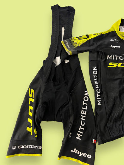 Cycling Kit Bundle - Winter Jersey & Thermal Bib Shorts | Giordana | Mitchelton Scott Pro Team | Pro Cycling Kit