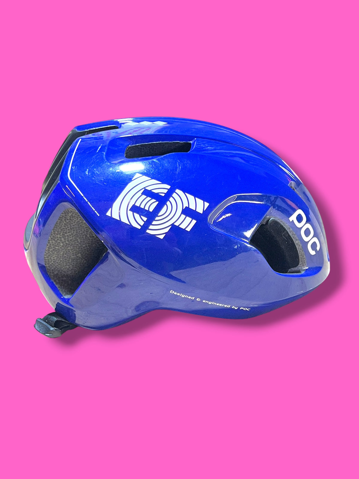 National Champion USA Helmet POC Ventral Spin | EF | POC Pro Cycling Kit